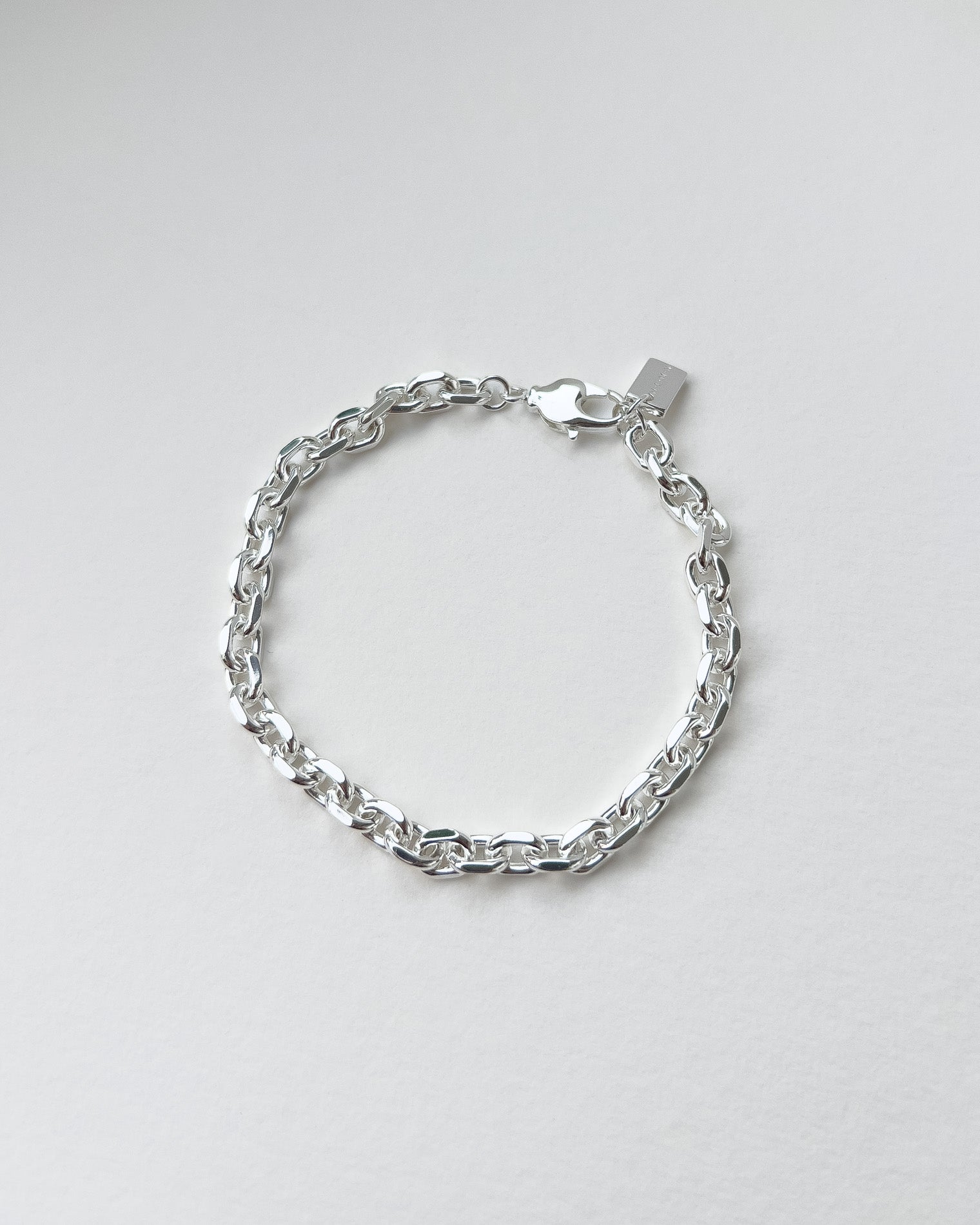 CITY BRACELET 6MM SILVER
