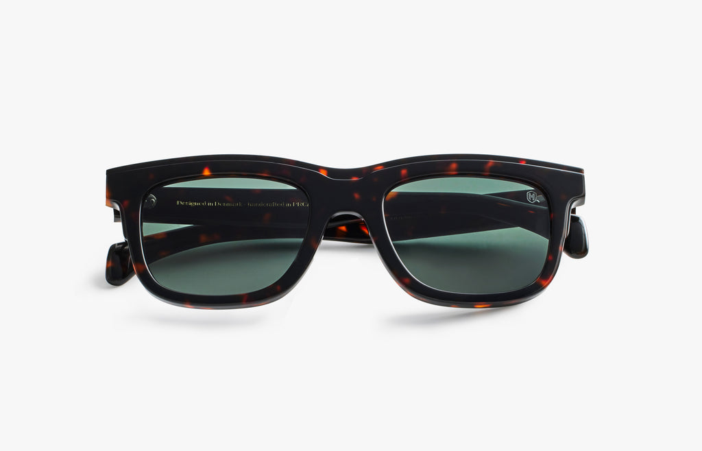 ADVENTURER BROWN STRUCTURED SUNGLASSES