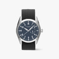 City watch 42mm navy blue dial with black nato strap