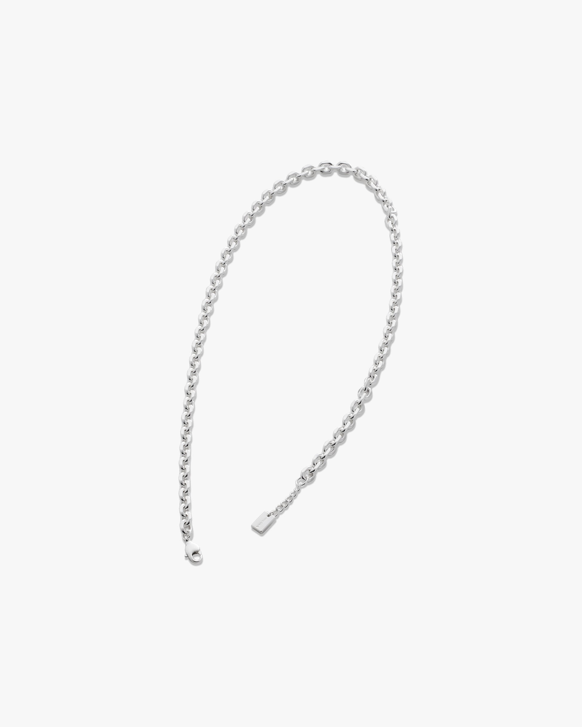 CITY NECKLACE 6MM SILVER