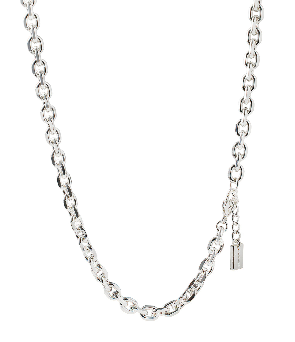 CITY NECKLACE 6MM SILVER