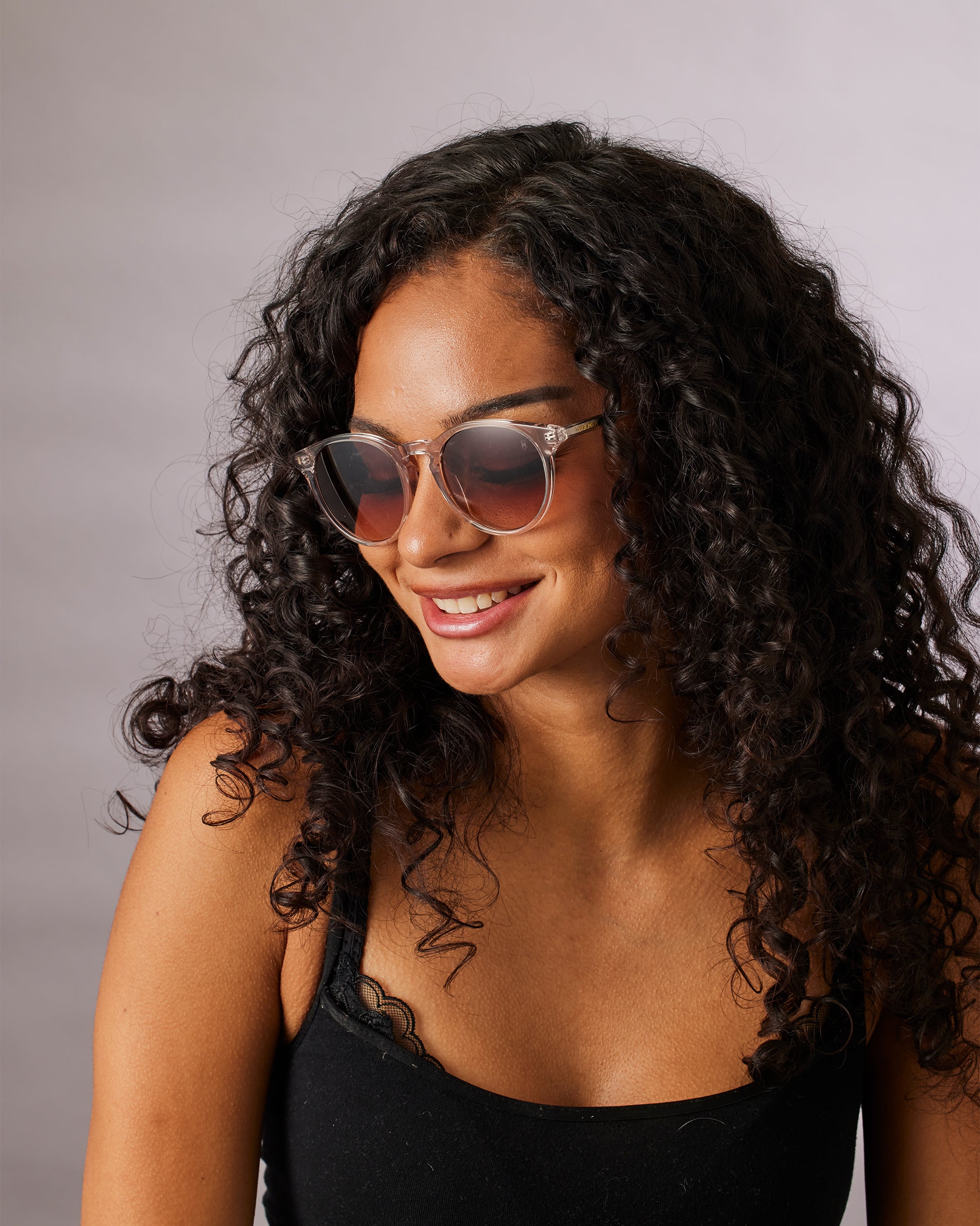 CITY crystal rosè sunglasses