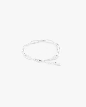 ØBRO BRACELET 6MM SILVER