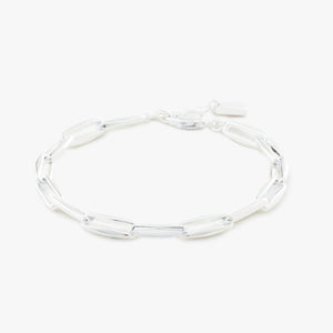 ØBRO BRACELET 6MM SILVER