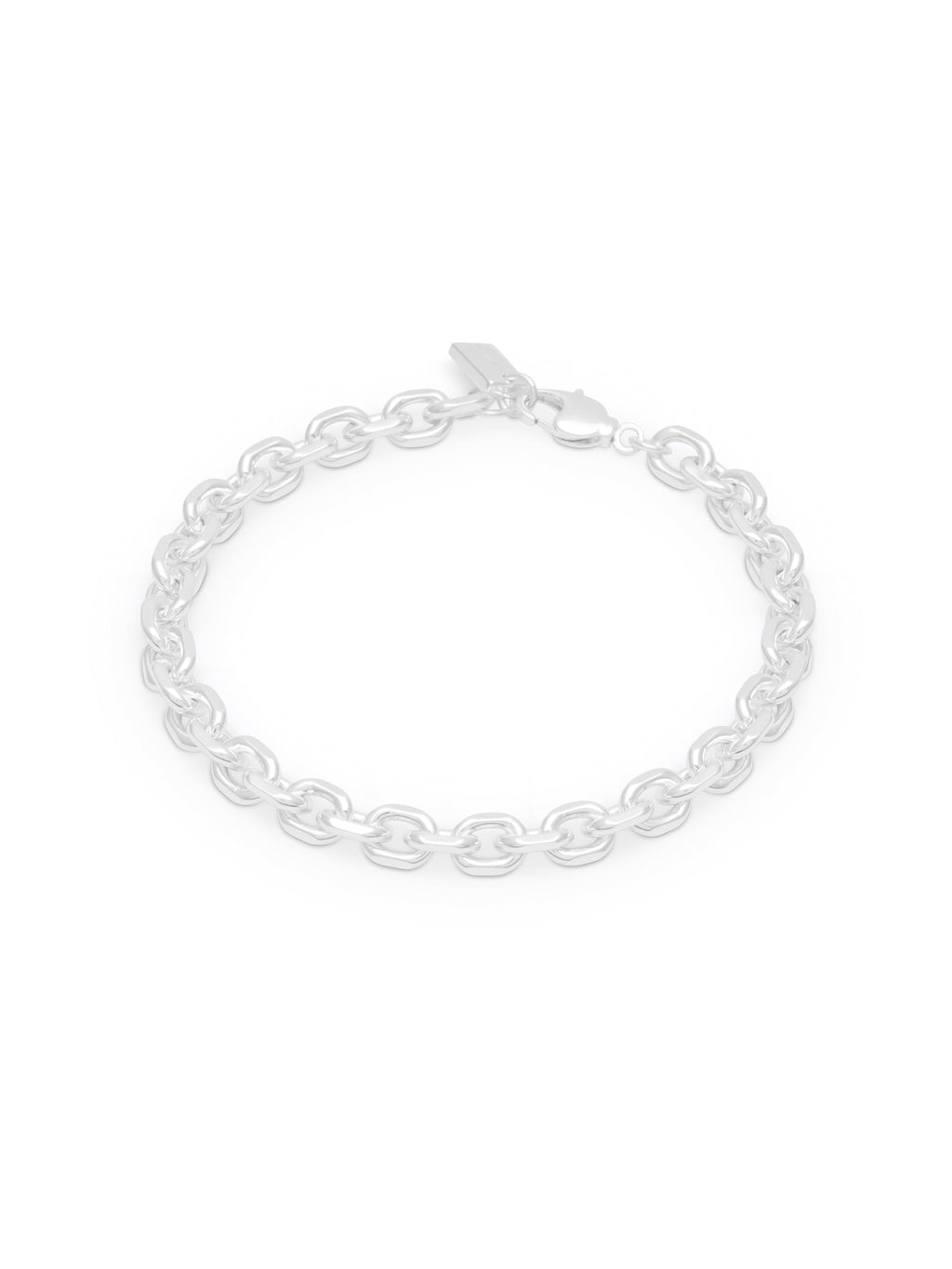 CITY BRACELET 6MM SILVER
