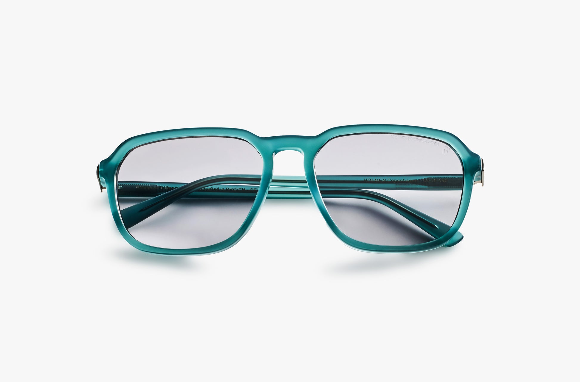 TRIANGLEN MILKY BLUE SUNGLASSES