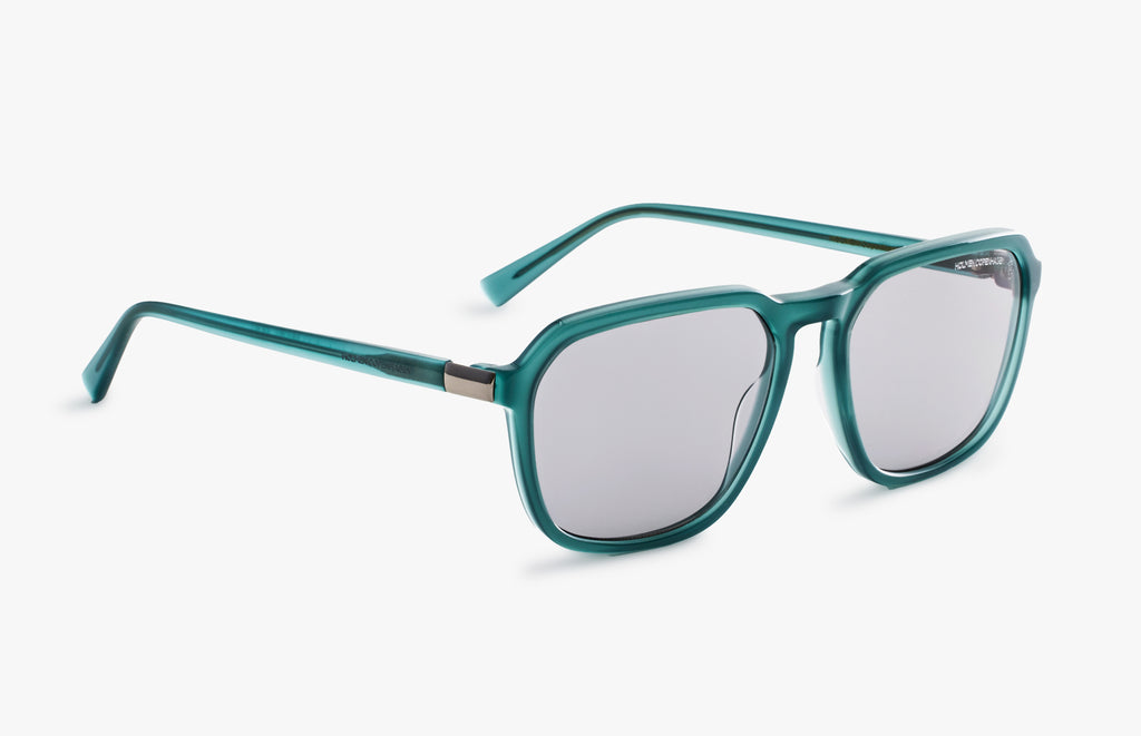 TRIANGLEN MILKY BLUE SUNGLASSES