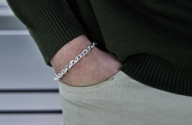 CITY BRACELET 6MM SILVER