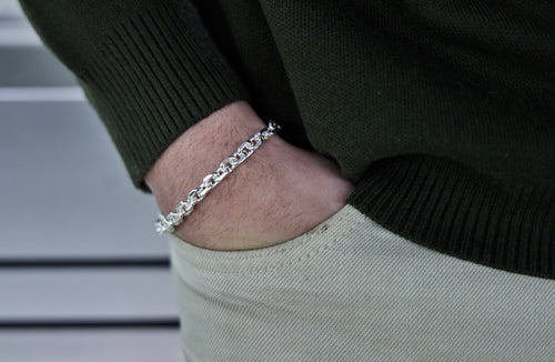 CITY BRACELET 6MM SILVER