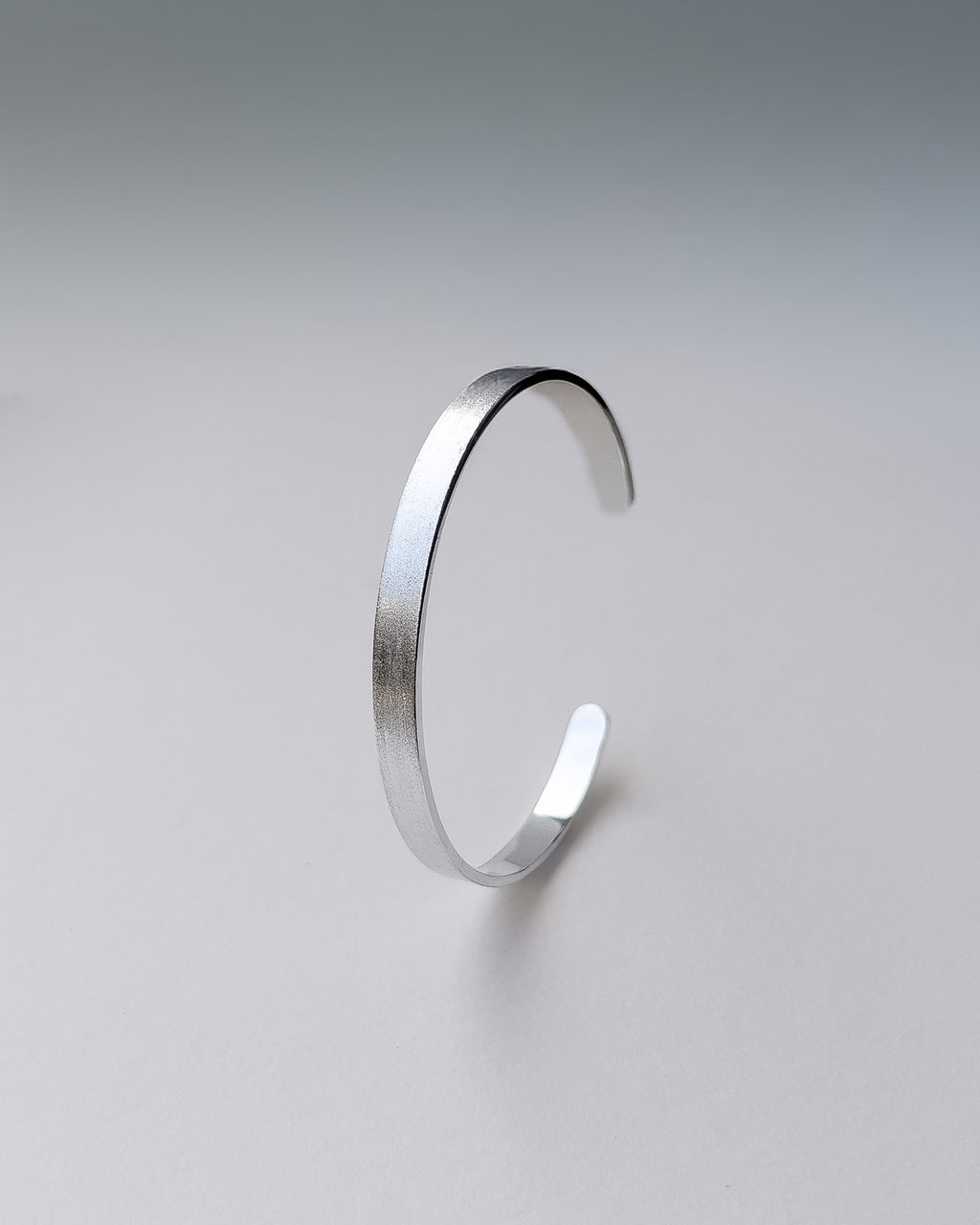 CITY BRACELET BRUSHED 6MM SILVER