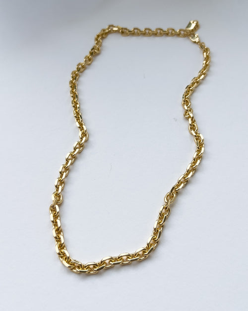 CITY NECKLACE 6MM GOLD