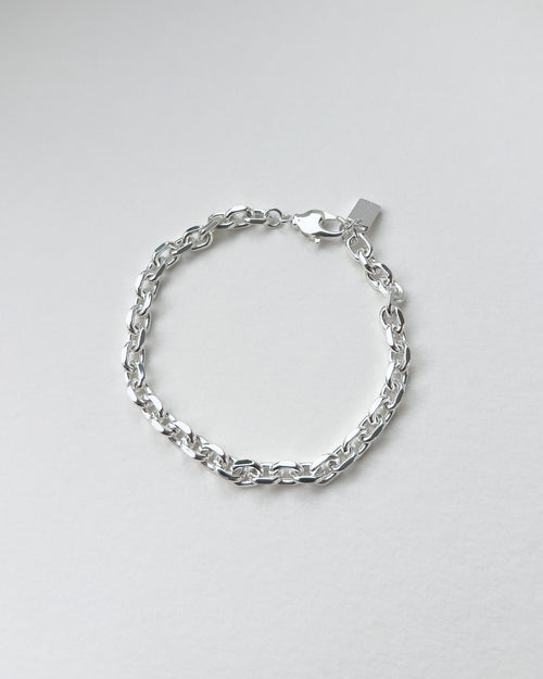 CITY BRACELET 6MM SILVER