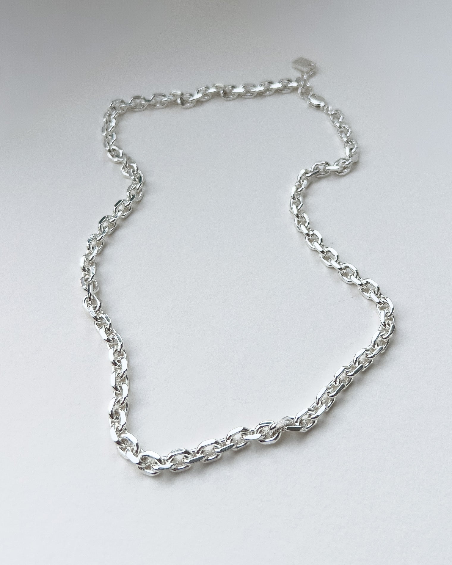 CITY NECKLACE 6MM SILVER