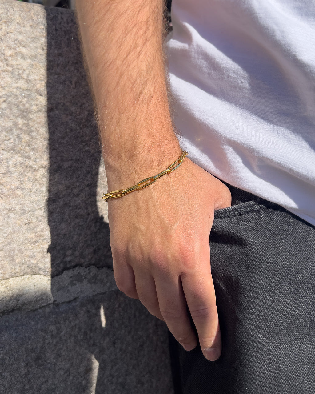 ØBRO BRACELET 6MM GOLD